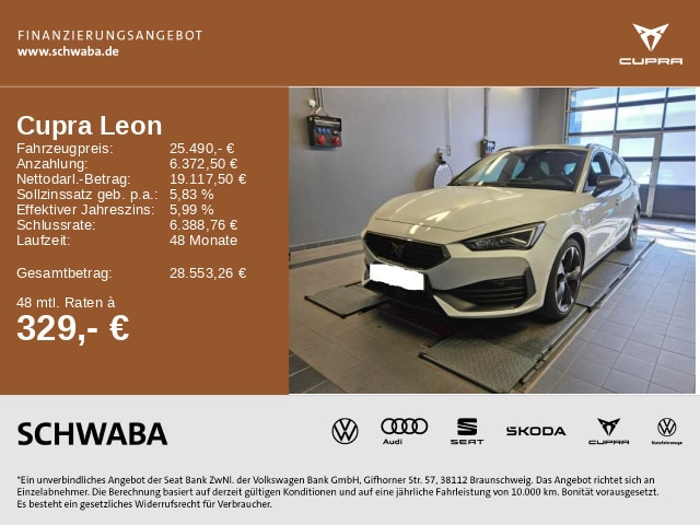 Cupra Leon 1.4 Sportstourer e-Hybrid