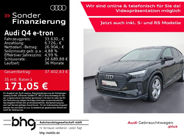 Audi Q4 e-tron 50 Quattro Sportback