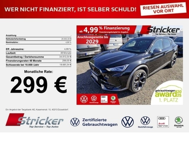 Cupra Formentor 2.0 TSI DSG