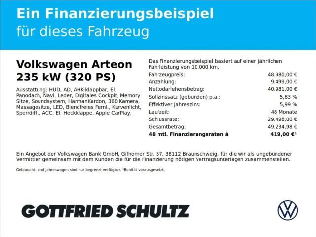 Volkswagen Arteon 2.0 TSI 4Motion DSG