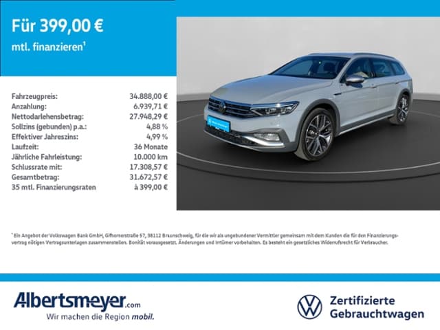 Volkswagen Passat 2.0 TSI AllTrack Variant
