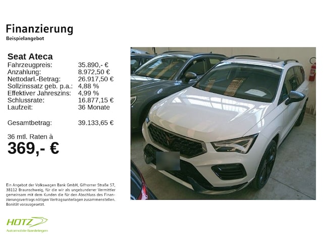 Cupra Ateca 2.0 TSI 4Drive DSG VZ