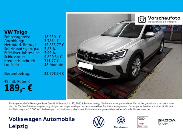 Volkswagen Taigo 1.0 TSI Life