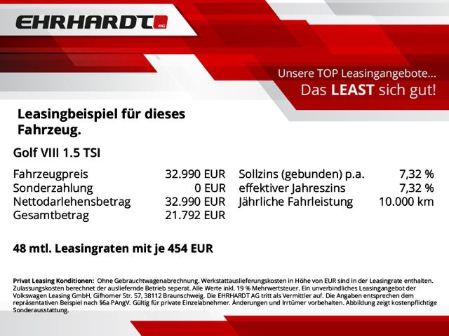 Volkswagen Golf 1.5 TSI Golf VIII Style