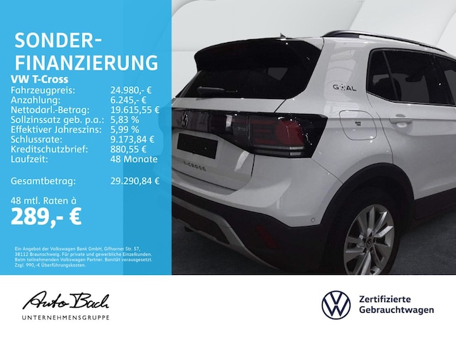 Volkswagen T-Cross 1.0 TSI DSG Life