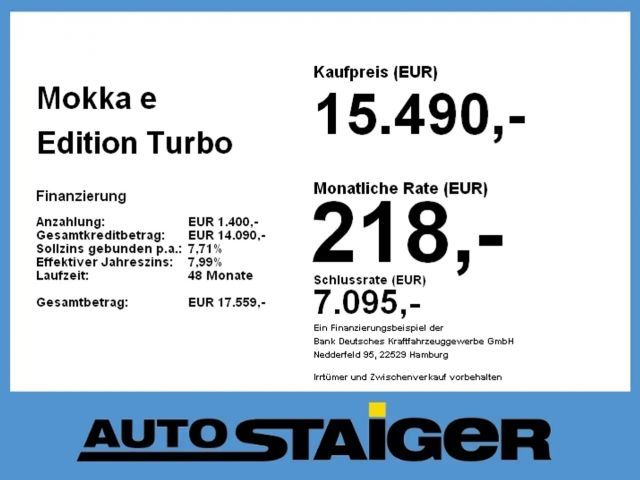 Opel Mokka Edition Mokka-e