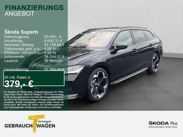 Skoda Superb 2.0 TDI 4x4 Combi Sportline