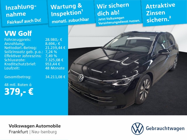 Volkswagen Golf 1.5 eTSI DSG Golf VIII IQ.Drive