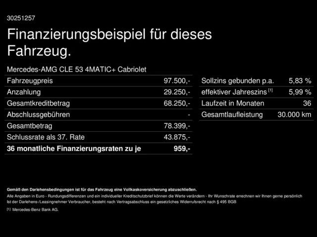 Mercedes-Benz CLE 53 AMG 4MATIC+ AMG Line