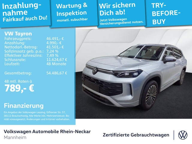 Volkswagen Tayron 2.0 TDI 4Motion DSG Life