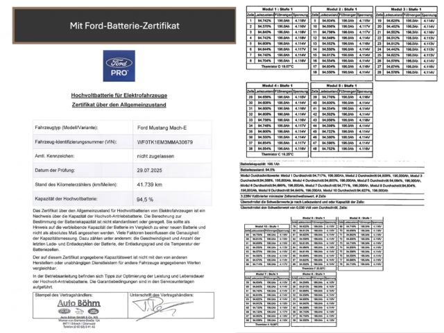 Ford Mustang Mach-E 75 kWh RWD