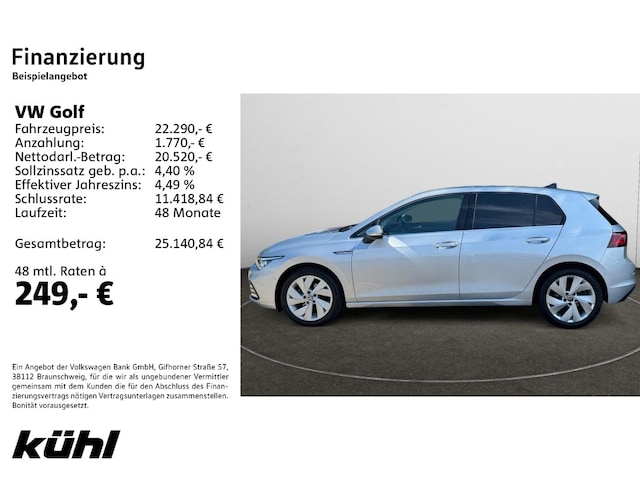 Volkswagen Golf 1.5 TSI Golf VIII Style