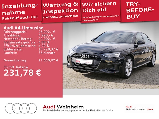 Audi A4 40 TDI S-Tronic Sedan