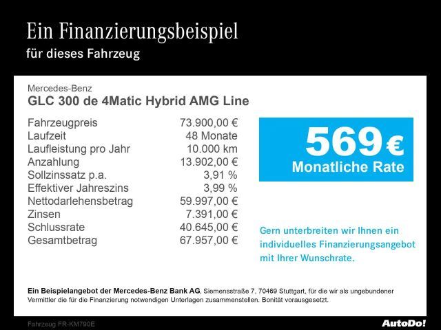 Mercedes-Benz GLC 300 4MATIC AMG Line