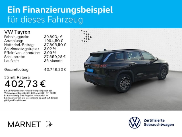 Volkswagen Tayron 1.5 eTSI DSG Life