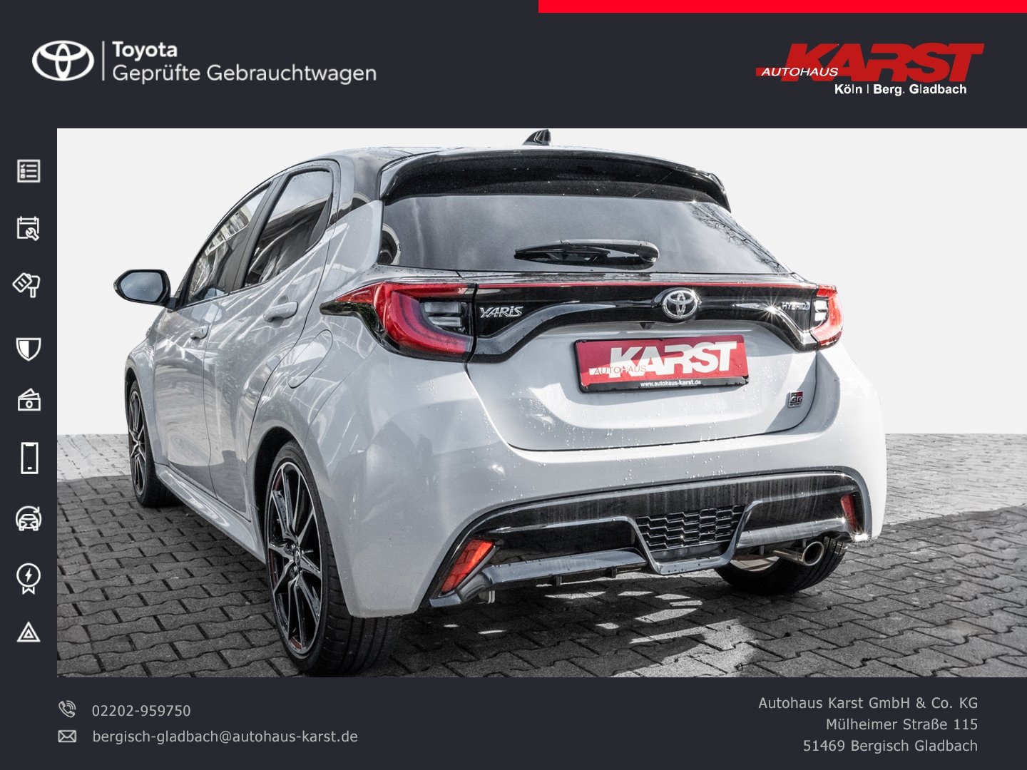 Toyota Yaris 5-deurs Bi-Tone GR