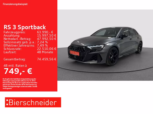 Audi RS3 Sedan Sportback