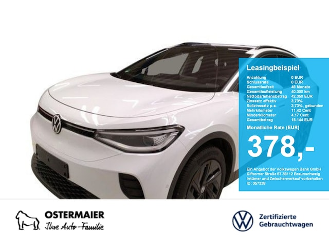 Volkswagen ID.4 286PS NP68t. 21 .AREA-VIEW.HEAD-UP.PANO.MEMORY.5JG.NAVI.ACC