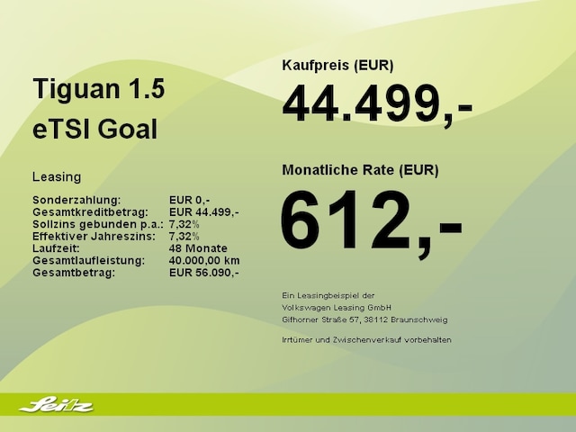 Volkswagen Tiguan 1.5 eTSI