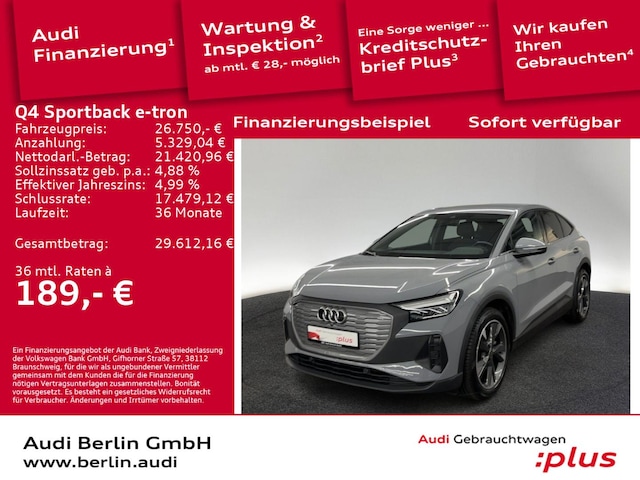 Audi Q4 e-tron 35 Sportback
