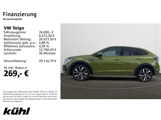 Volkswagen Taigo 1.5 TSI DSG R-Line