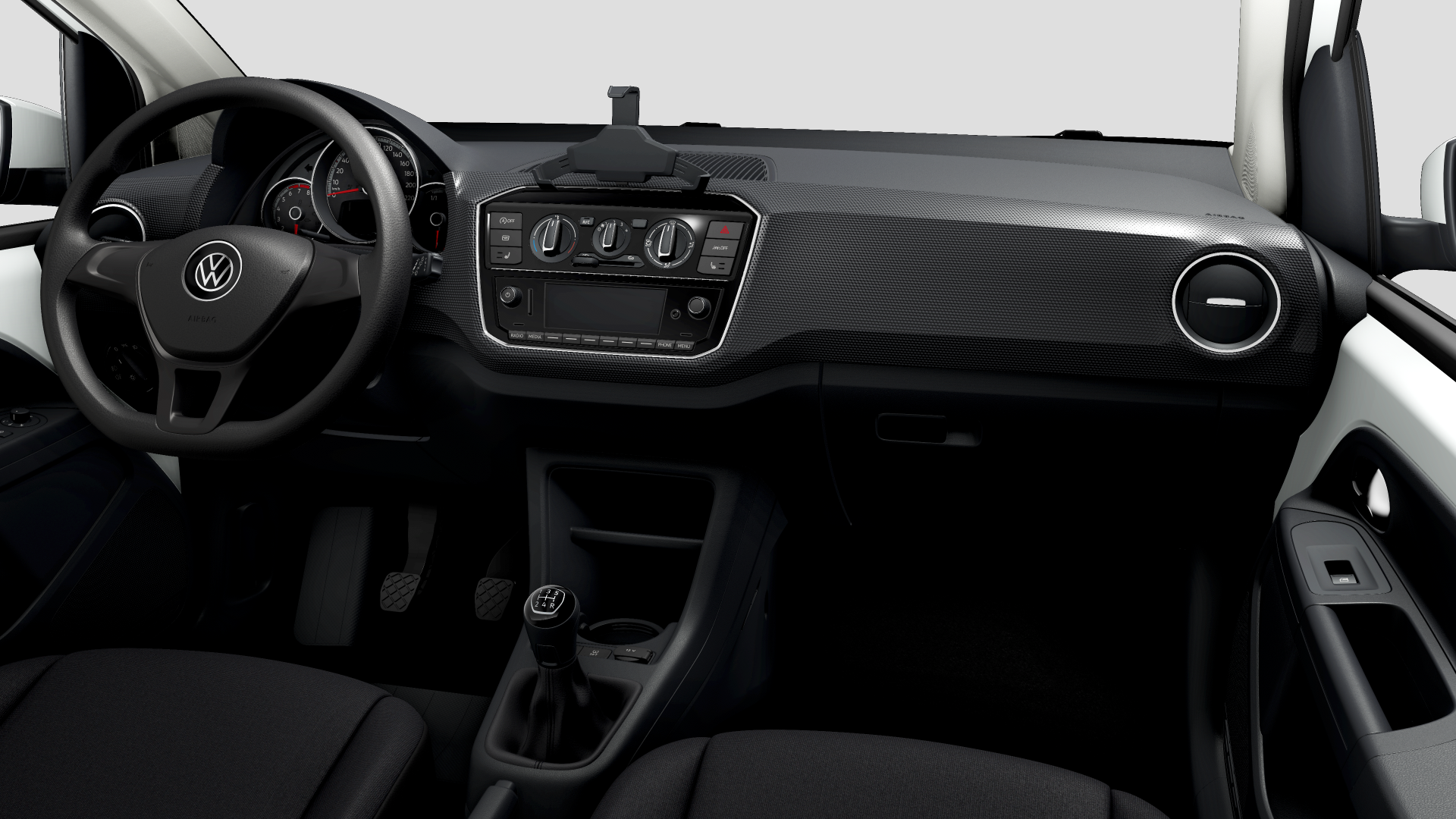 Volkswagen up! 1.0  - 4-Türen-PDC-Sitzheizung - Rückfahrkamera