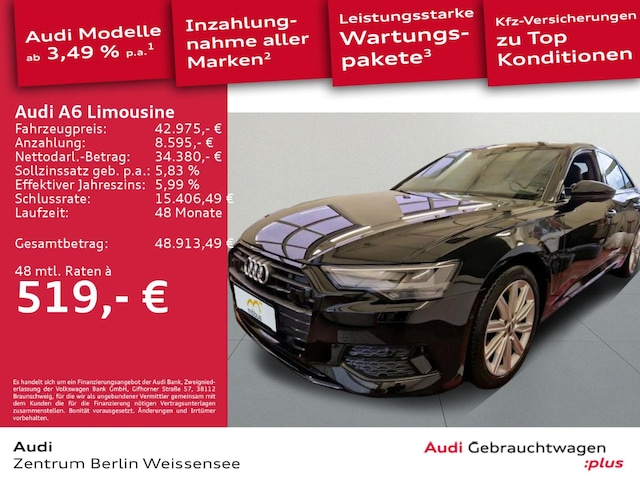 Audi A6 55 TFSI Quattro S-Tronic Sedan Sport