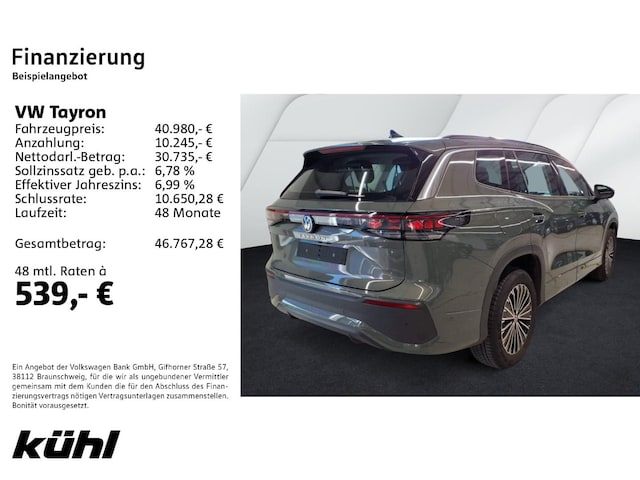 Volkswagen Tayron 2.0 TDI DSG IQ.Drive Life