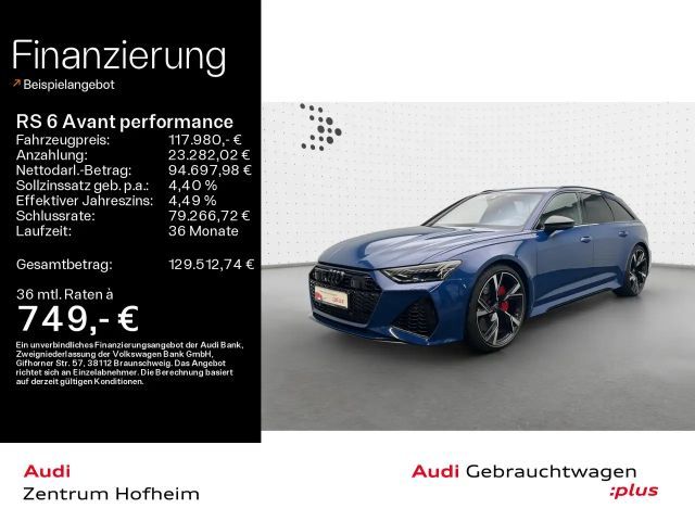 Audi RS6 *280 km/h*B&O*Standh*Laser