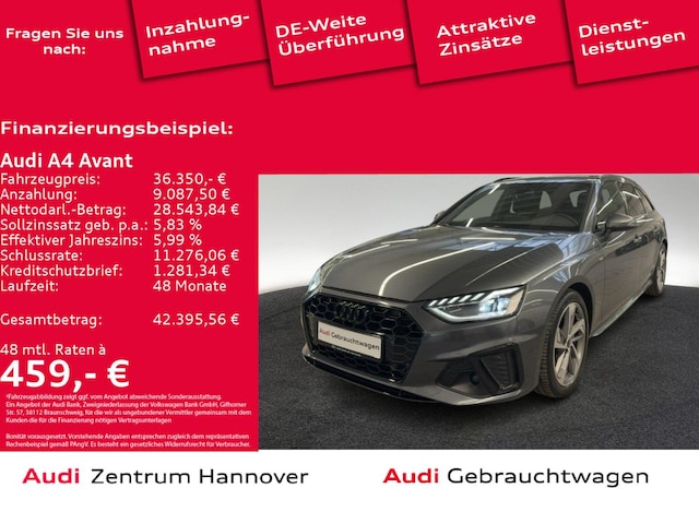 Audi A4 40 TFSI Avant S-Line S-Tronic