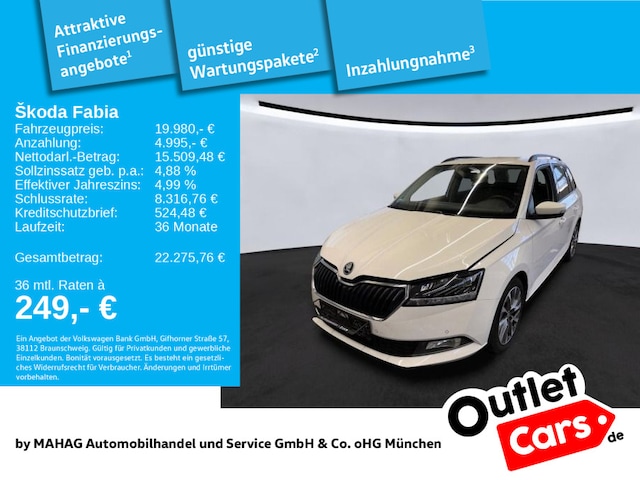 Skoda Fabia 1.0 TSI Ambition Best Combi