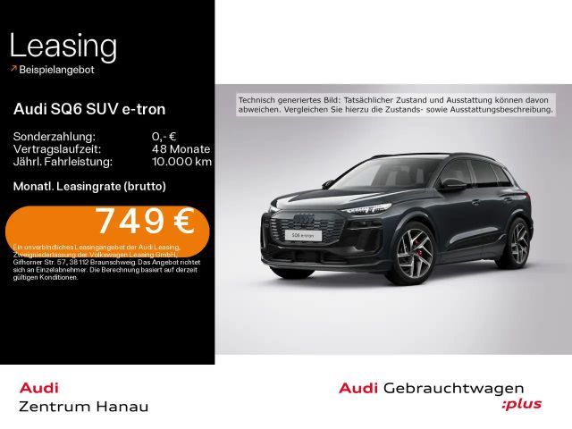 Audi SQ6 e-tron SQ6 e-tron*PANO*LUFT*AHK*MATRIX*SPORTSITZE*21ZOL