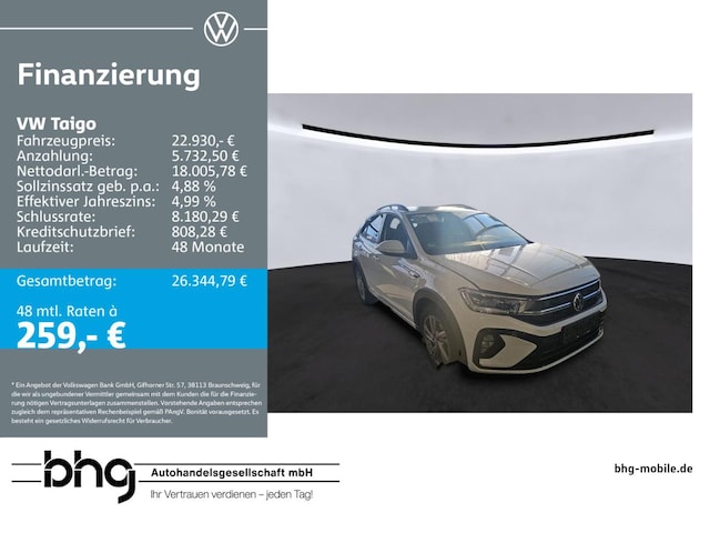 Volkswagen Taigo 1.0 TSI DSG R-Line