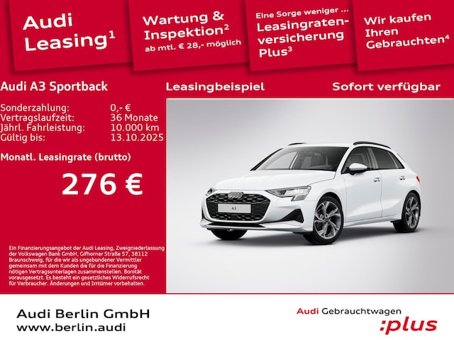 Audi A3 35 TFSI Sportback