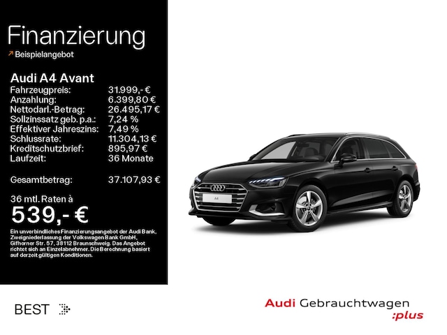 Audi A4 35 TDI Avant S-Tronic