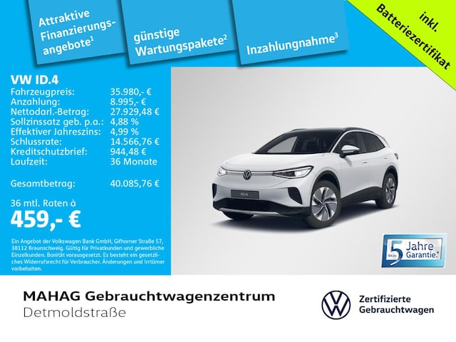 Volkswagen ID.4 55 kWh IQ.Drive Pure