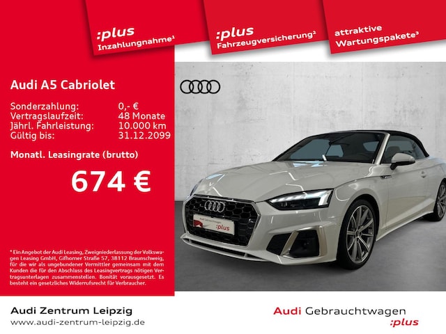 Audi A5 35 TDI Cabriolet S-Line S-Tronic