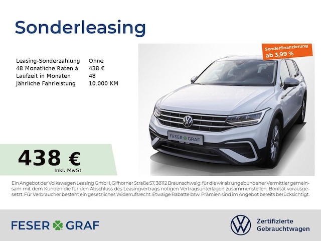 Volkswagen Tiguan 2.0 TDI Allspace DSG Life