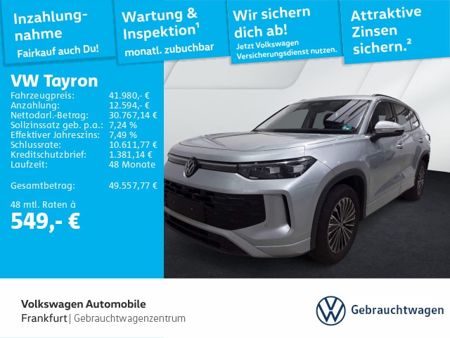Volkswagen Tayron 2.0 TDI 4Motion DSG IQ.Drive
