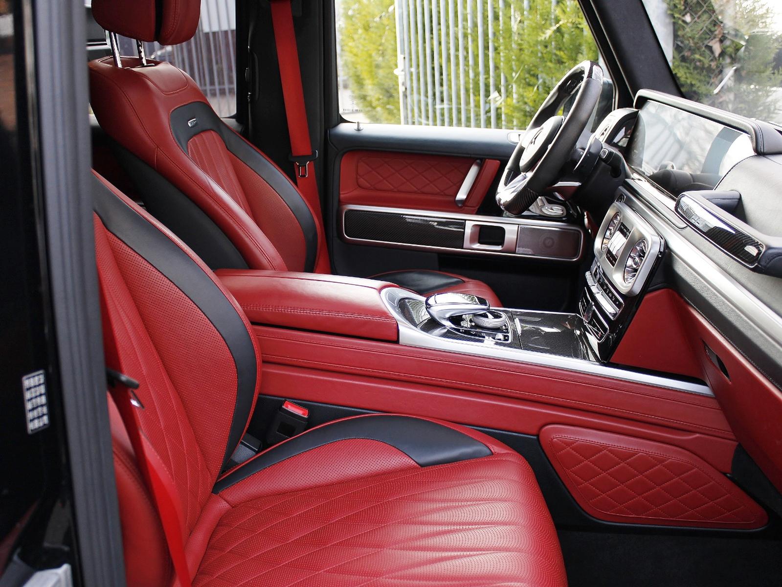 Mercedes-Benz AMG G G63 AMG VOLL *CARBON*LEDER-ROT*TV-FOND*STANDHZG*