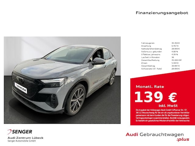 Audi Q4 e-tron 40 Sportback