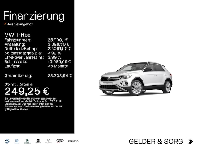 Volkswagen T-Roc 1.5 TSI Style