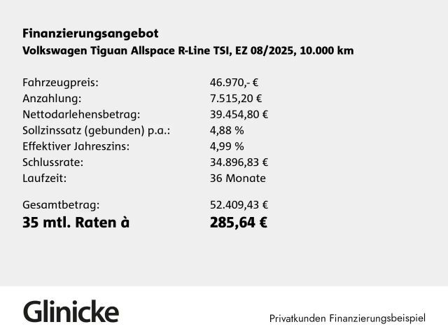 Volkswagen Tiguan 4Motion Allspace DSG R-Line
