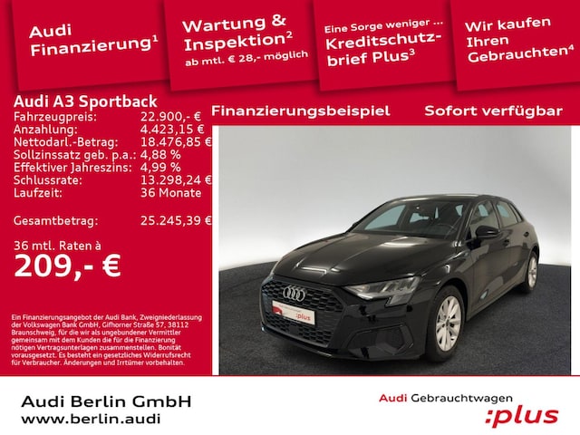 Audi A3 30 TDI Sportback