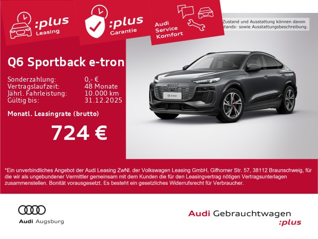 Audi Q6 e-tron Performance Sportback