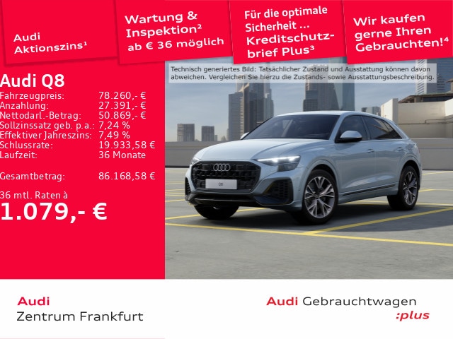 Audi Q8 55 TFSI Hybride Quattro