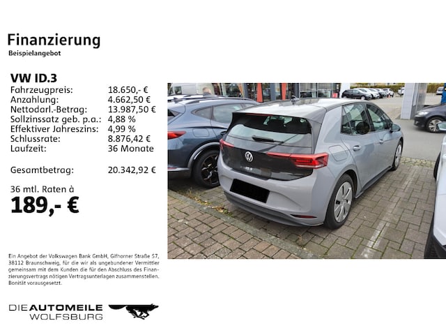 Volkswagen ID.3 City Performance Pure