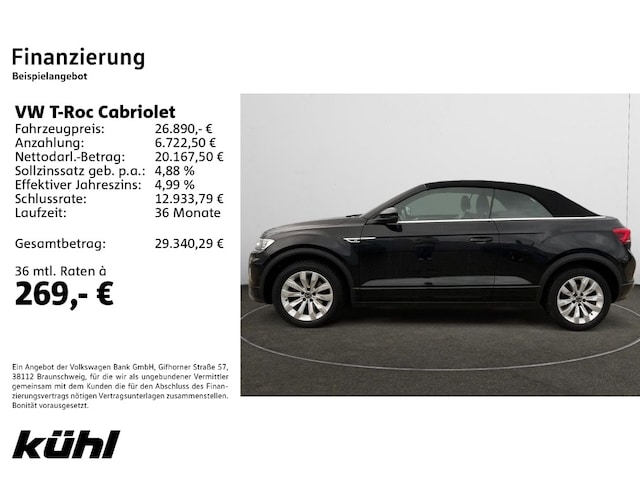 Volkswagen T-Roc 1.5 TSI Cabriolet DSG R-Line