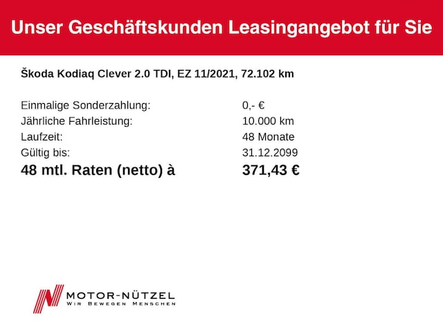Skoda Kodiaq 2.0 TDI 4x4 Clever
