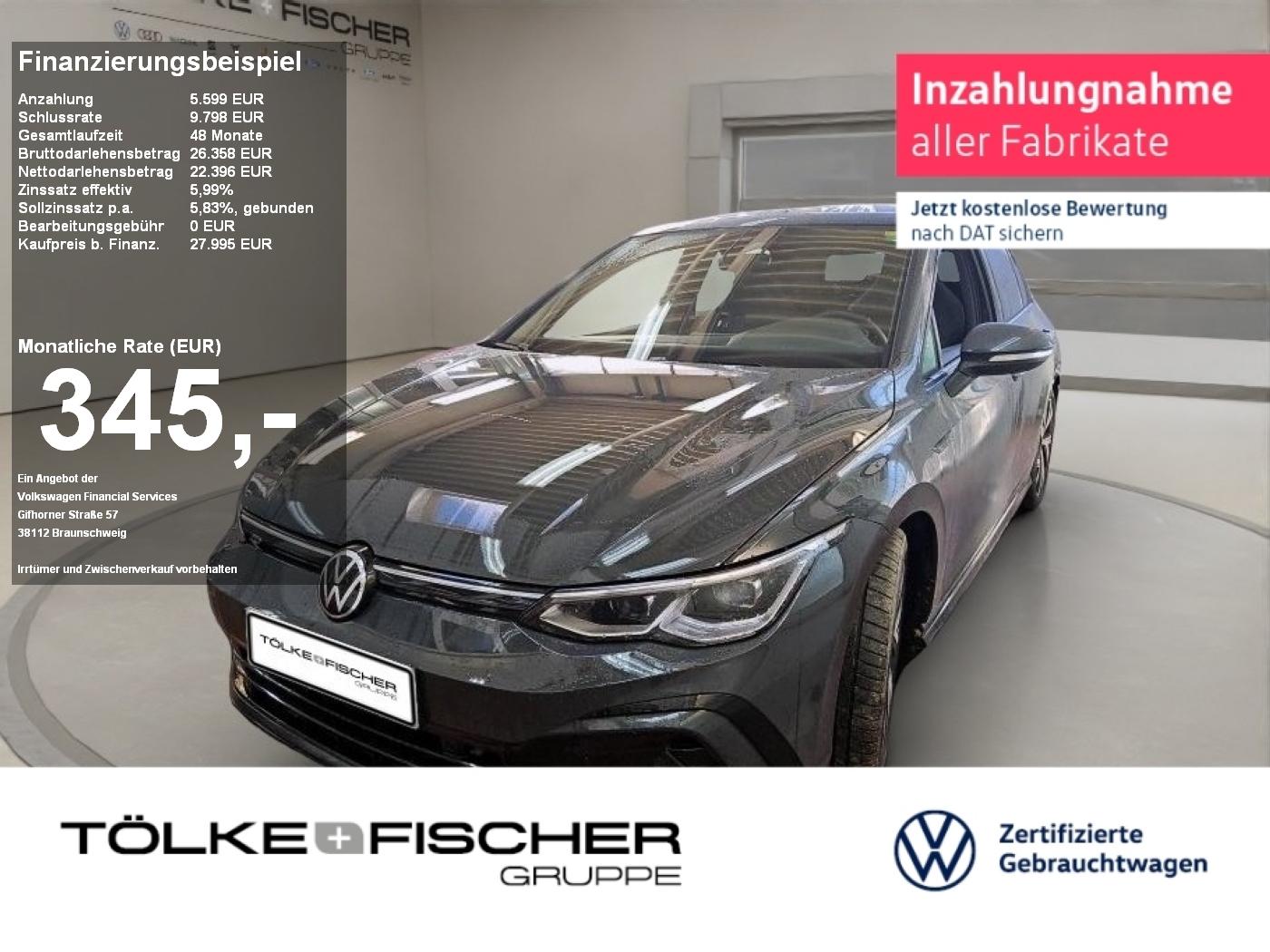 Volkswagen Golf 2.0 TSI Golf VIII R-Line